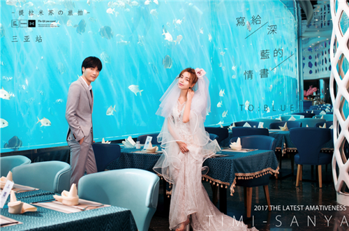 三亚【提拉米苏】婚纱摄影排名前十人气口碑最好的旅拍婚纱摄影会馆