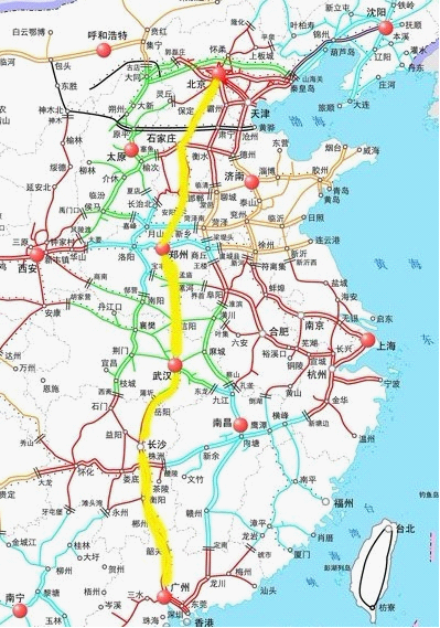 京广高铁今日全线运营全程贯通28个城市