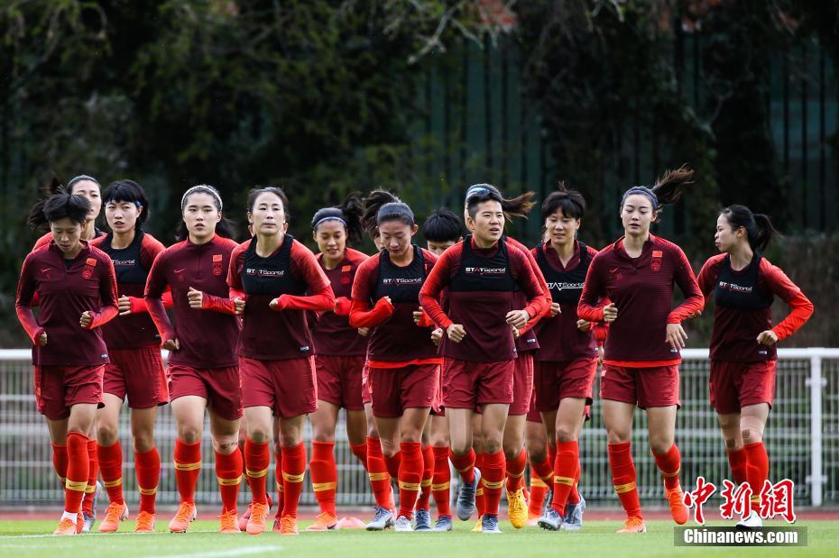 法國女足世界杯 中國女足備戰第二場比賽