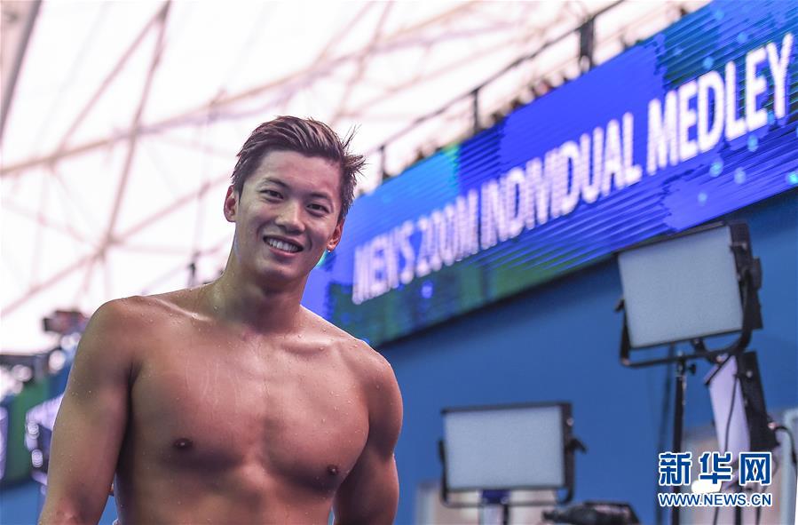 游泳世锦赛：汪顺晋级男子200米个人混合泳半决赛