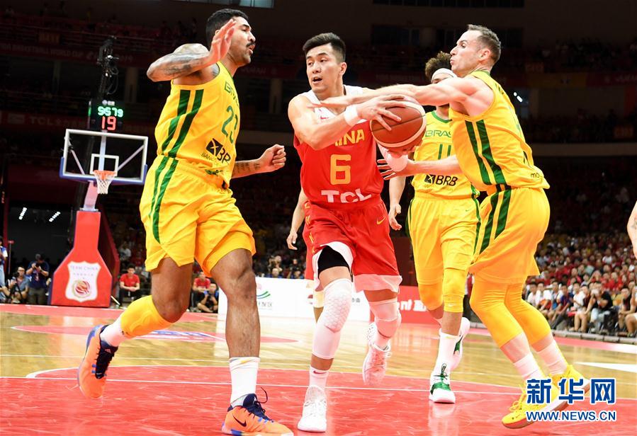 国际男篮对抗赛：中国队负于巴西队