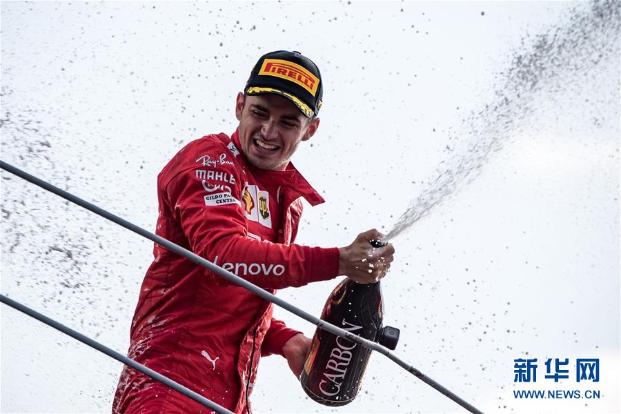 F1意大利大奖赛：法拉利车手勒克莱尔夺冠
