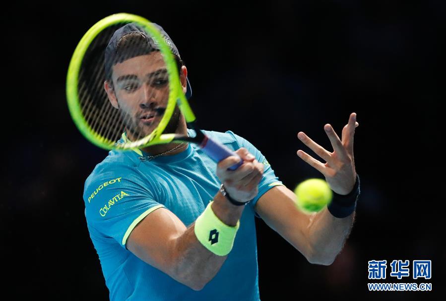 ATP年终总决赛：费德勒胜贝雷蒂尼
