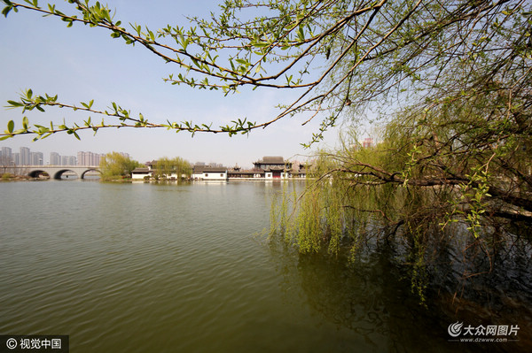 枣庄东湖公园的美,只有这个角度才能看清!_枣