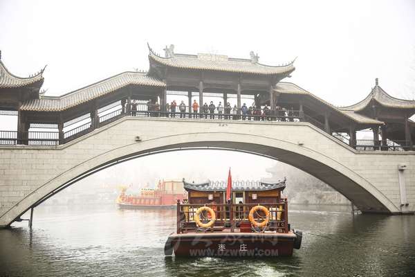 2018台儿庄古城新年行大运活动盛大举行