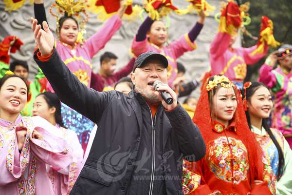 2018好客山东贺年会台儿庄古城大庙会举行