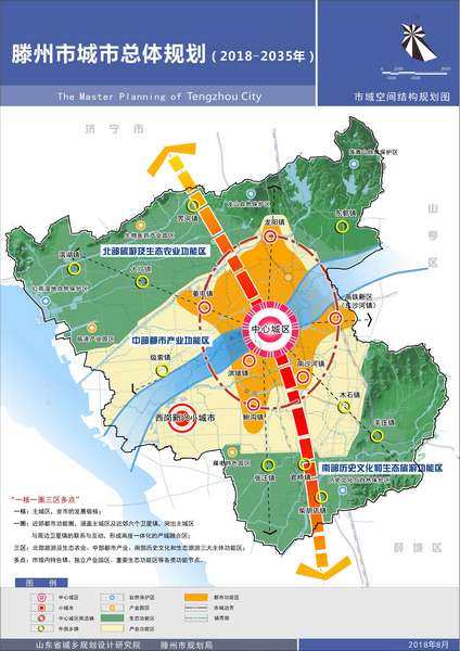 《滕州市城市总体规划(2018-2035年)》草案公示