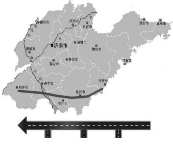 枣菏高速路线图高清图片